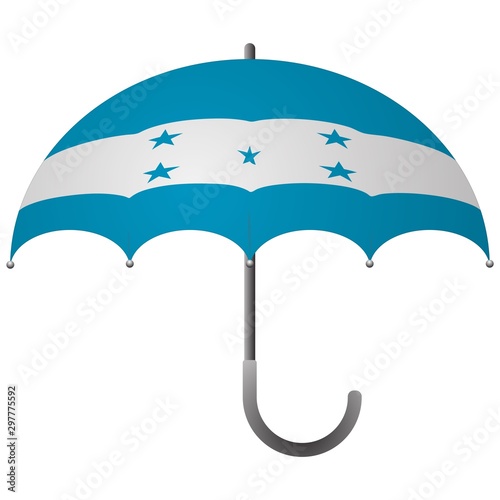 Honduras flag umbrella