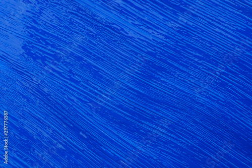 Wallpaper Mural Fragment of a wall painted with blue paint. Torontodigital.ca