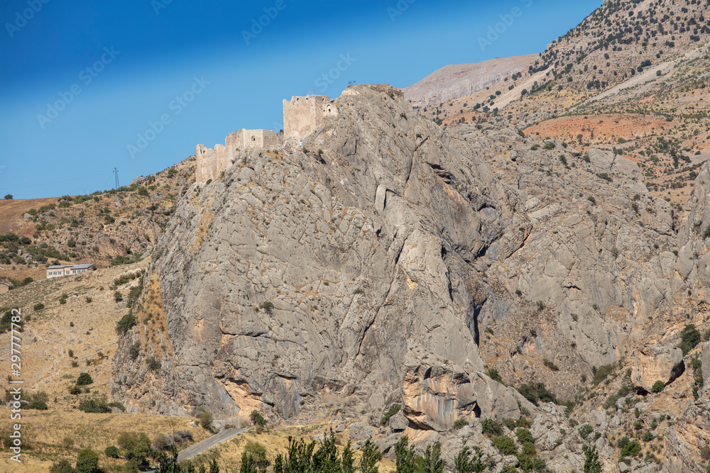 New Castle (Yeni Kale) near Kahta in Adiyaman, Turkey.