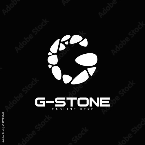 letter G for G stone logo design