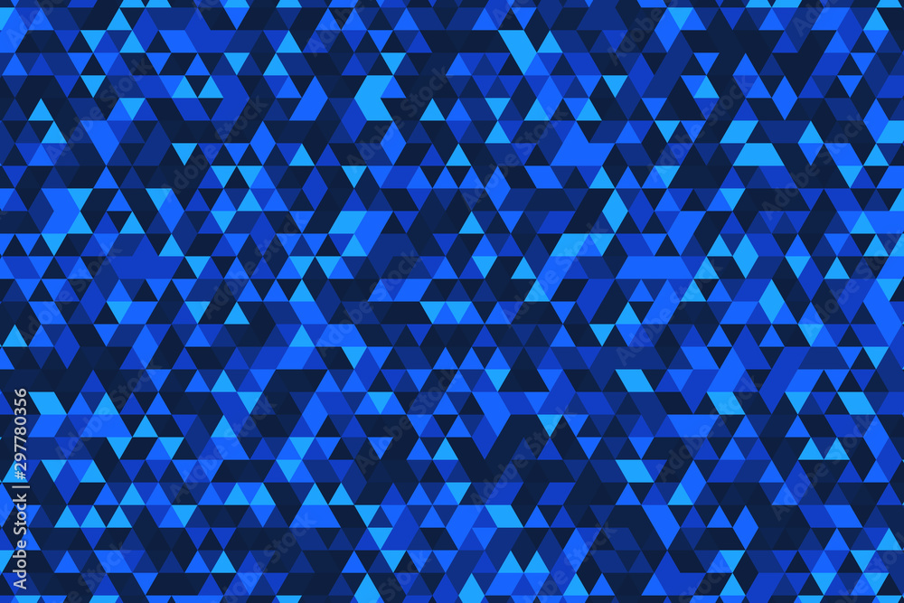 Abstract blue polygonal texture background. Triangular vector backdrop. Abstract blue polygonal texture background. Triangular vector backdrop.