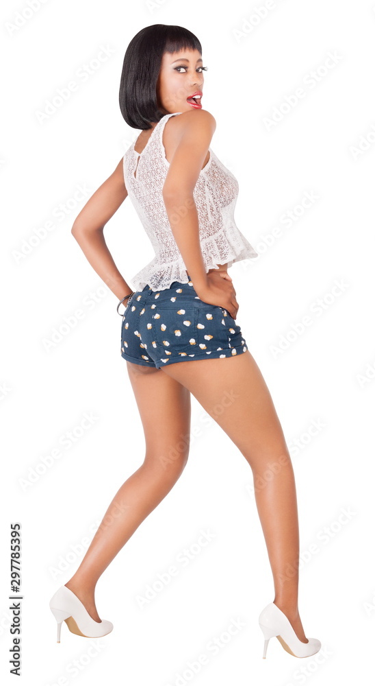 Fototapeta premium sexy african woman