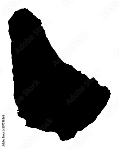 Karte von Barbados