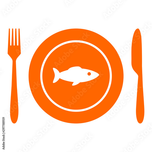 Fisch und Besteck
