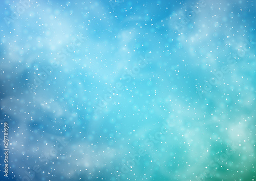 Abstract Snowy Background