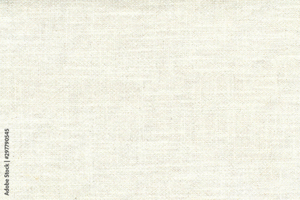 Natural linen material textile canvas texture background - obrazy, fototapety, plakaty 