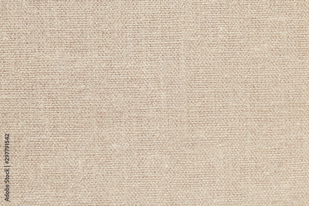 Natural linen material textile canvas texture background
