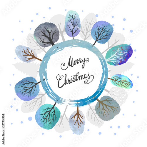 Merry Christmas card design...