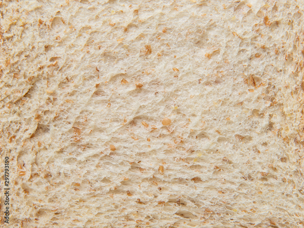 sliced bread texture background , close up sliced bread 