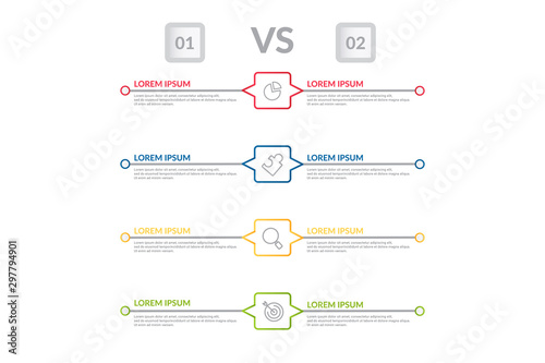 infographic flow chart design . business infographic concept for presentations, banner, workflow layout, process diagram, flow chart and how it work