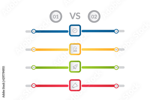 infographic flow chart design . business infographic concept for presentations, banner, workflow layout, process diagram, flow chart and how it work