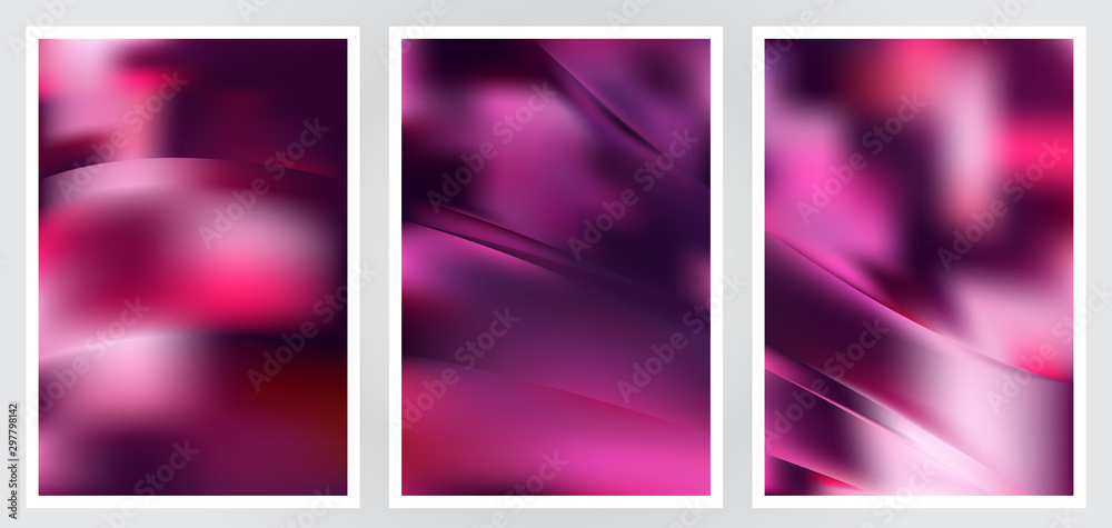 Set of abstract creative vector background design Set of abstract creative vector background design