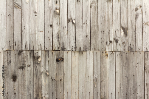 Wooden old background  thin boards of natural unpainted color. Background and texture.