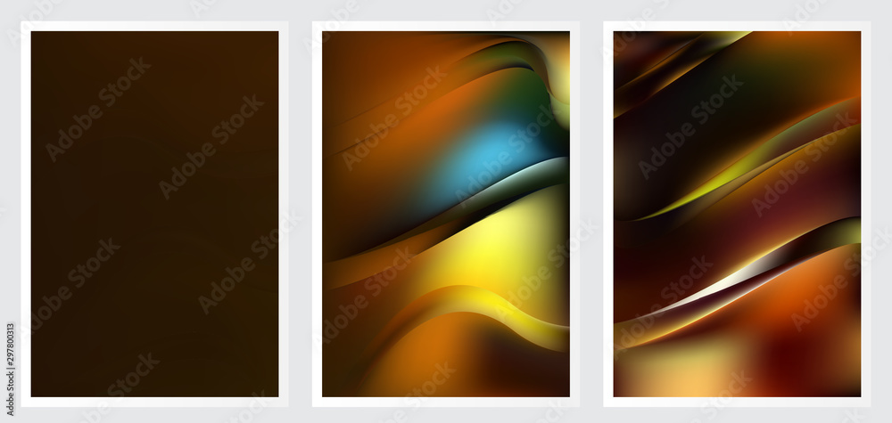 Set of abstract creative vector background design Set of abstract creative vector background design
