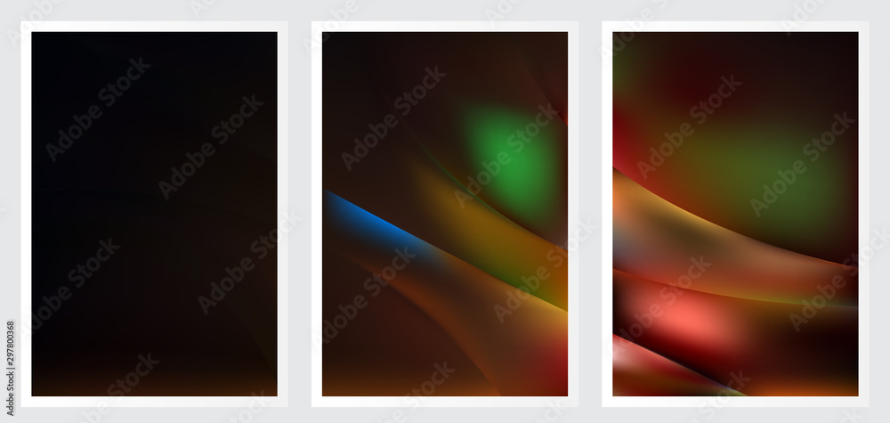 Set of abstract creative vector background design Set of abstract creative vector background design