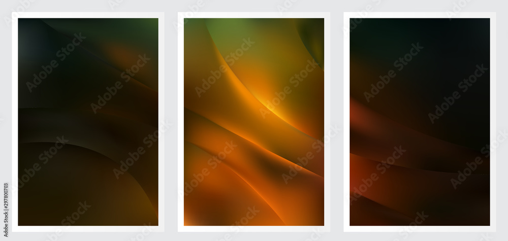 Set of abstract creative vector background design Set of abstract creative vector background design