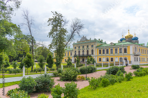 Imperial Travel Palace in Tver in the summer, Russia.