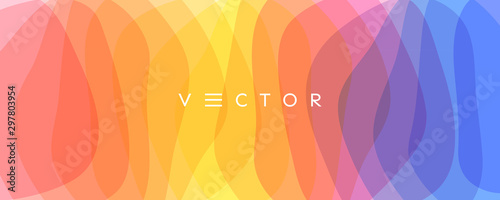Abstract wavy background with dynamic effect. Modern screen design for mobile app and web. 3d vector illustration for brochure, banner, flyer or presentation.