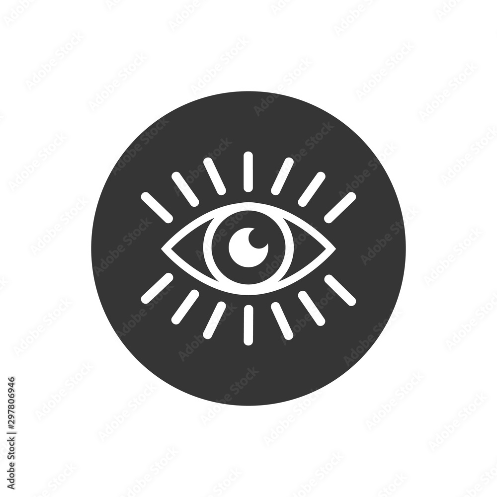 Eye with eyelashes icon. Look and Vision icon. Eye icon Eye with eyelashes icon. Look and Vision icon. Eye icon