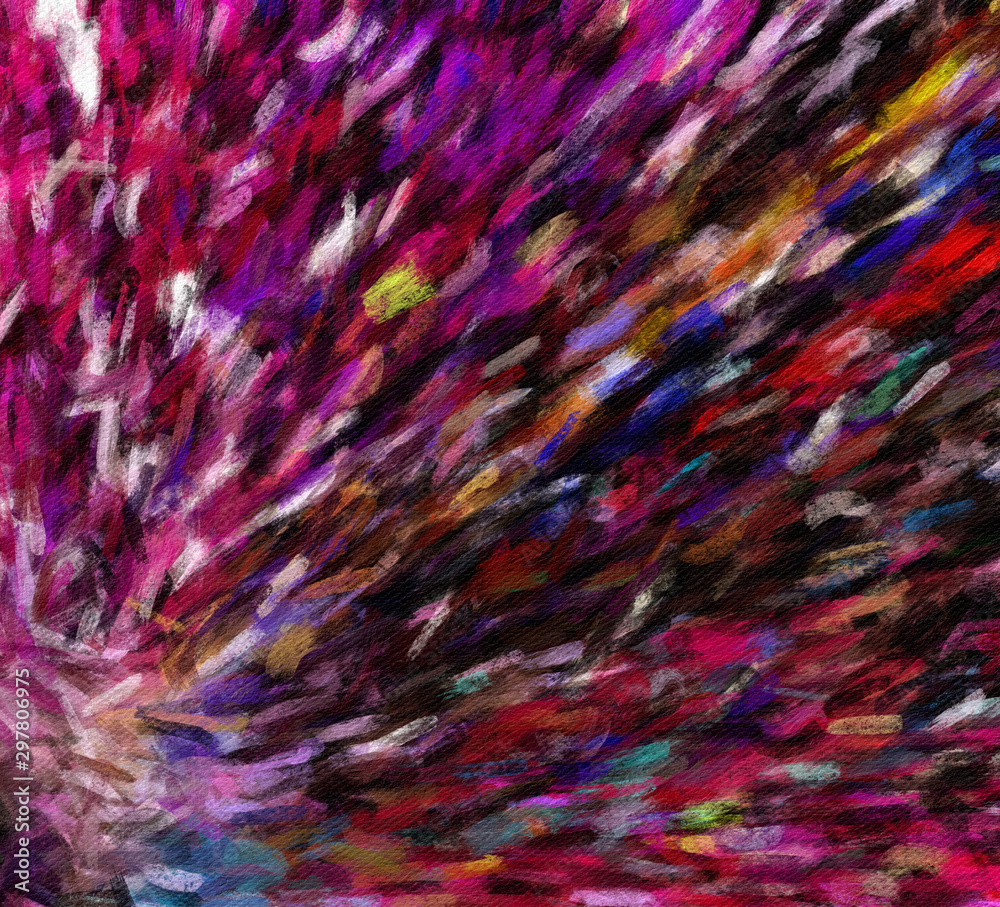 Obraz premium Wall art. Art poster. Stock. Abstract painting in oil. Pattern for creating design postcard, invitation, web or banner. Canvas prints. Watercolor and acrylic mixed modern drawing. Impressionist style.