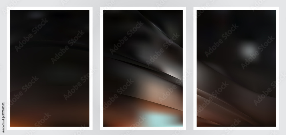 Set of abstract creative vector background design Set of abstract creative vector background design