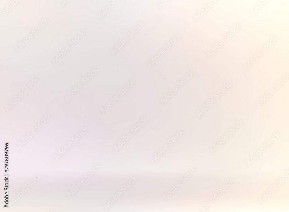 3d abstract cool background. Subtle studio illustration. Light wall and floor blurred texture. White room interior. Pastel blank backdrop. 3d abstract cool background. Subtle studio illustration. Light wall and floor blurred texture. White room interior. Pastel blank backdrop.