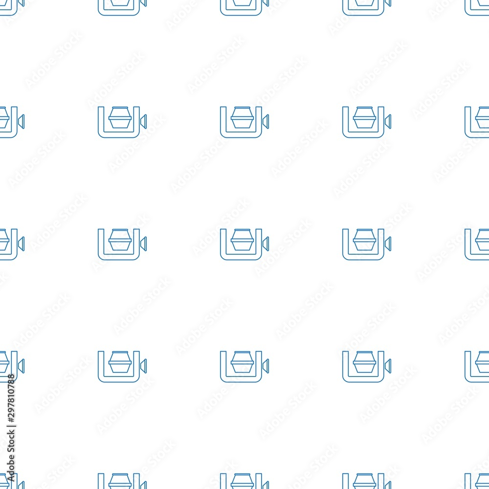 vice clamp icon pattern seamless white background