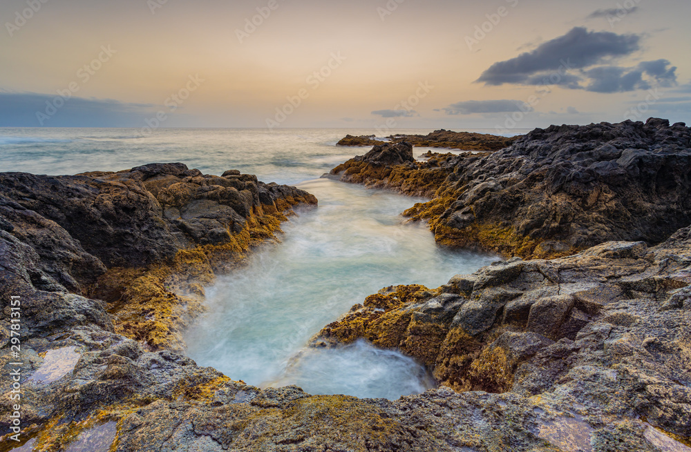 Seascapes on the north of Tenerife. Seascapes on the north of Tenerife.