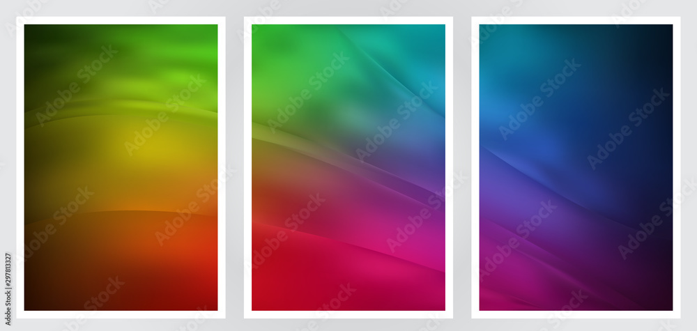 Set of abstract creative vector background design Set of abstract creative vector background design