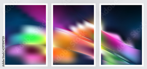 Set of abstract creative vector background design © Spsdesigns