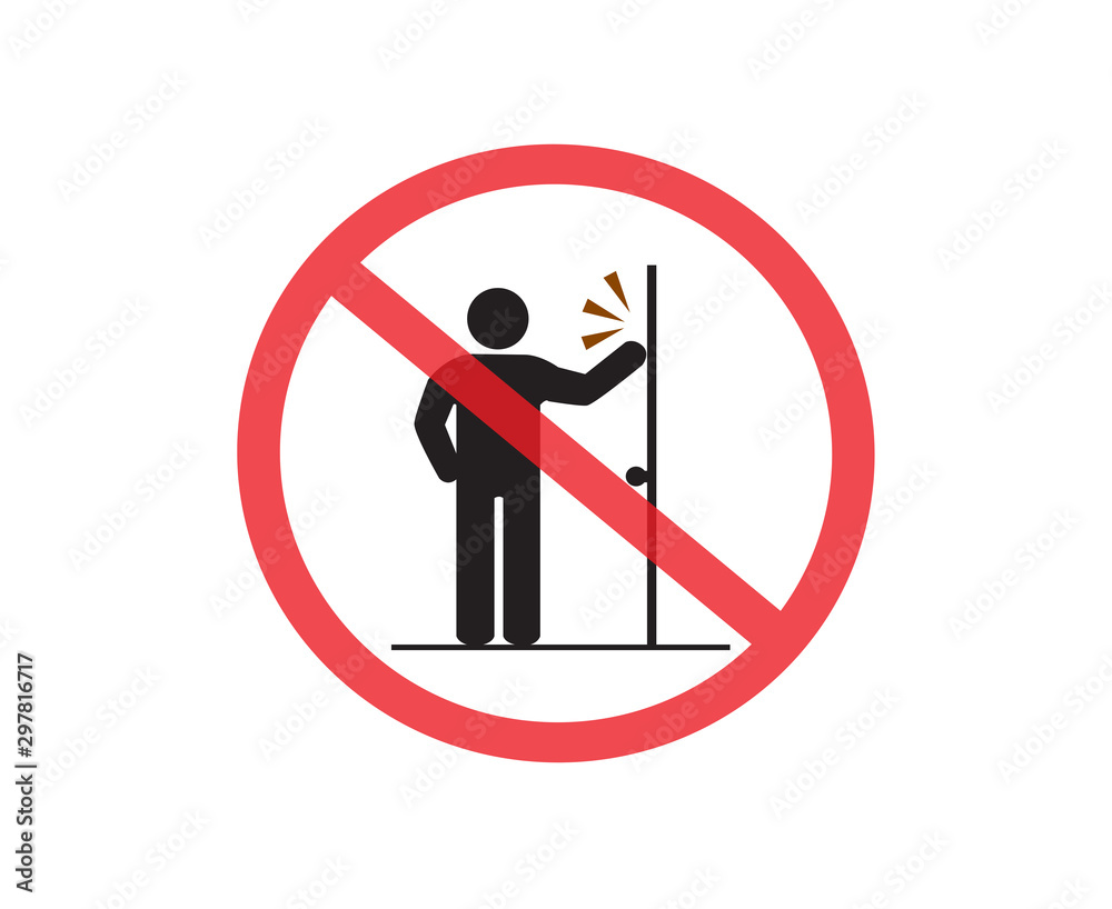 "Do Not Knock" Aluminum Sign - No Trespassing, No Vaccine Talk, Keep Out Warning 3 thumbnail image