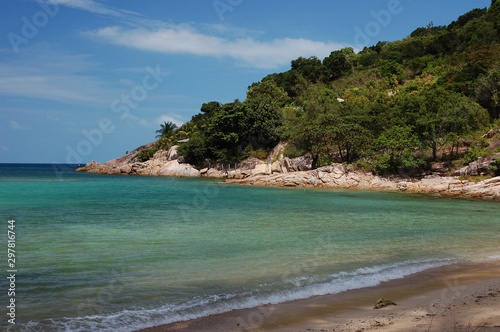 The clear waters of the Thong Lang Beach  Koh Phangan  Thailand