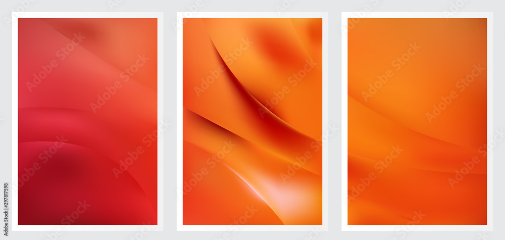 Set of abstract creative vector background design Set of abstract creative vector background design