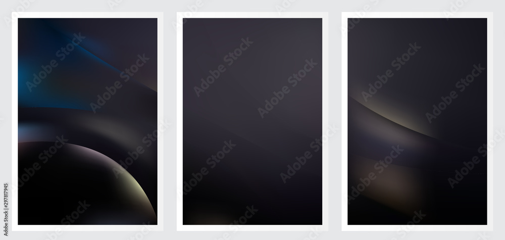 Set of abstract creative vector background design Set of abstract creative vector background design