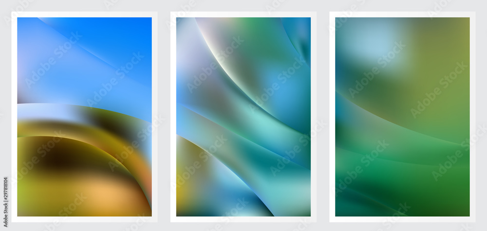 Set of abstract creative vector background design Set of abstract creative vector background design