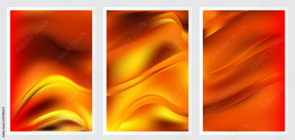 Set of abstract creative vector background design Set of abstract creative vector background design
