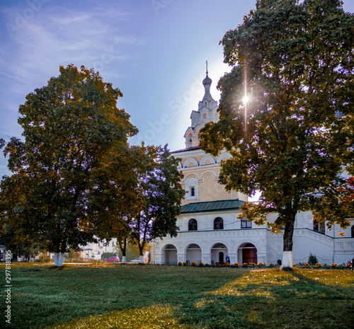 City Kirzhach. Vladimir region. Monastery in the city of Kirzhach. photo