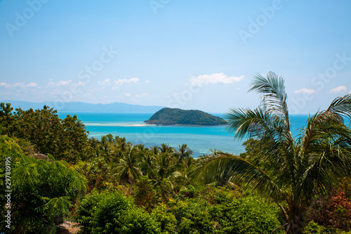 The wiew from Secret Mountains  Koh Phangan  Thailand.