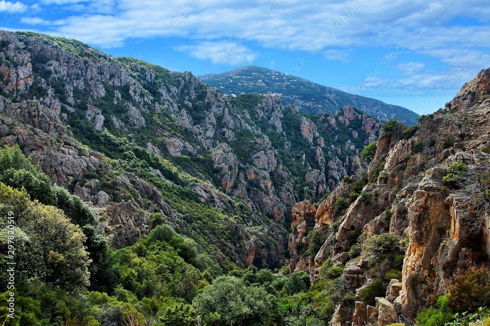Corsica-outlook at the Calanche