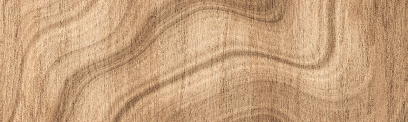 Brown wood texture background. Panorama wood surface with natural pattern.
