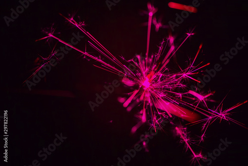 Konstfotografi Neon light, background with neon abstraction