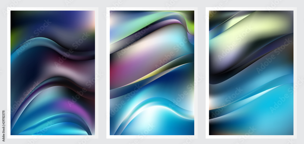 Set of abstract creative vector background design Set of abstract creative vector background design