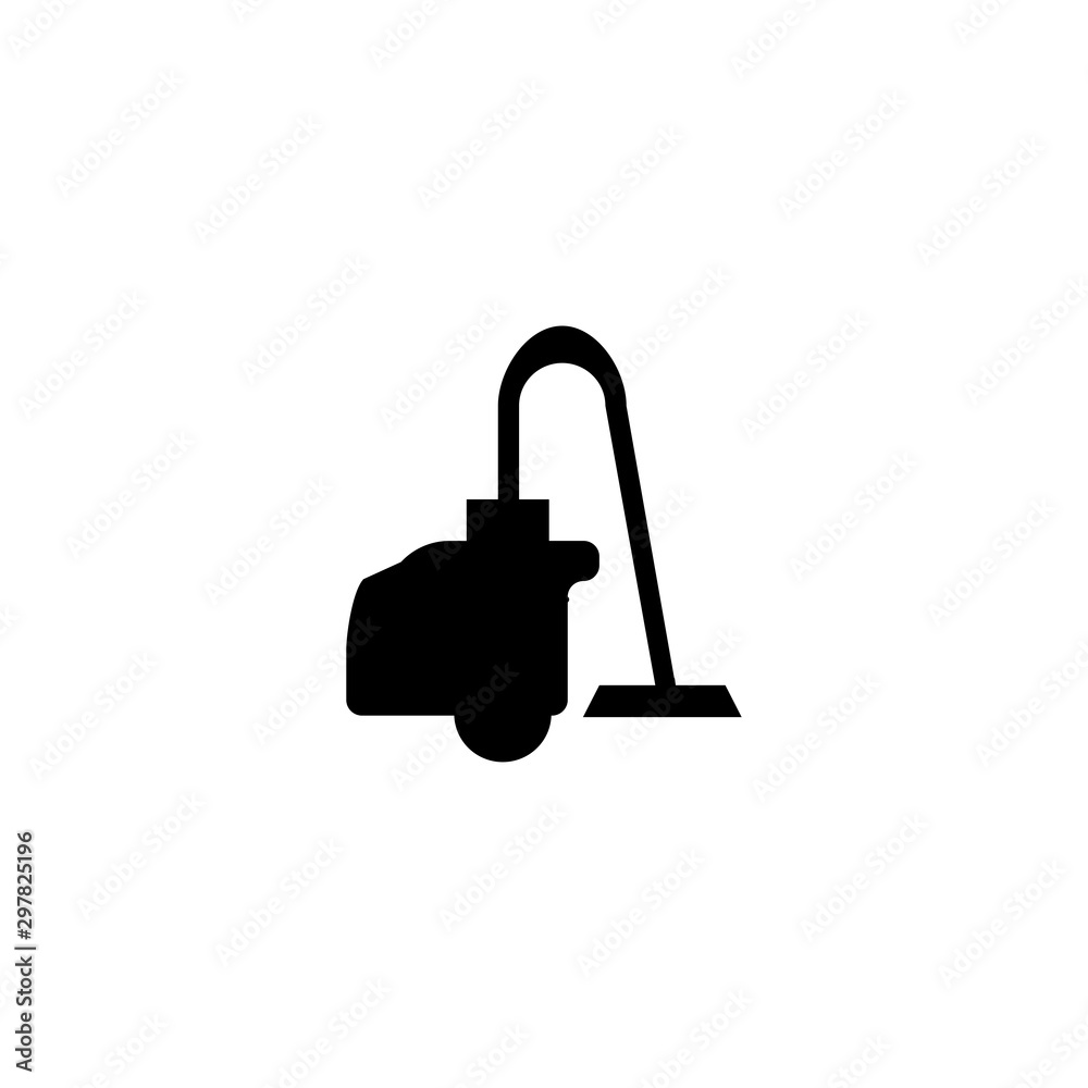 Vacuum cleaner icon. Home electric equipment symbol Vacuum cleaner icon. Home electric equipment symbol