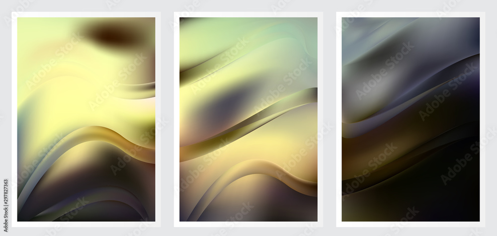 Set of abstract creative vector background design Set of abstract creative vector background design