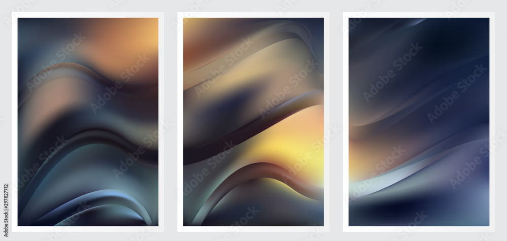 Set of abstract creative vector background design Set of abstract creative vector background design