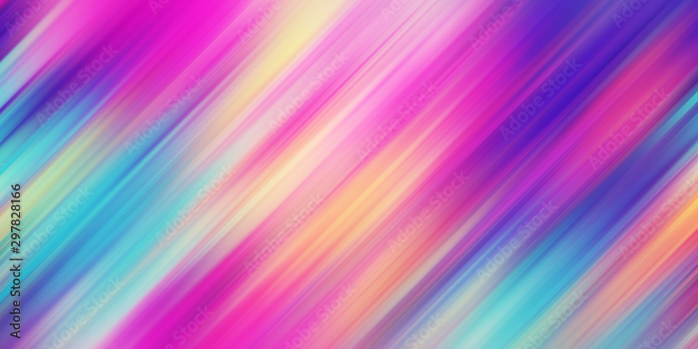 Colorful abstract background illustration. Rainbow Style Gradient lines. Template for your design, screen, wallpaper, banner, poster - obrazy, fototapety, plakaty 