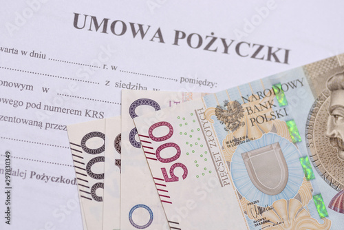 Obraz na płótnie Kredyt.