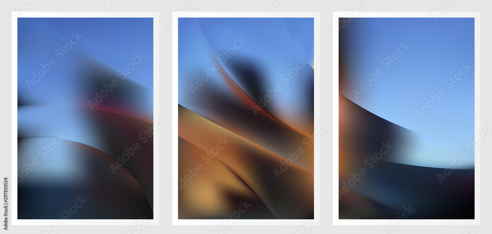 Set of abstract creative vector background design Set of abstract creative vector background design