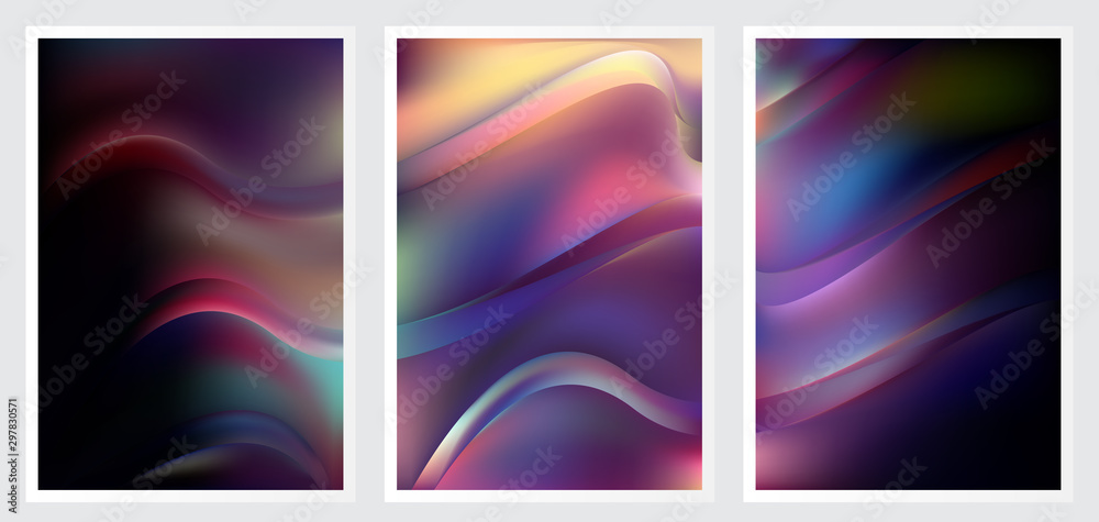 Set of abstract creative vector background design Set of abstract creative vector background design