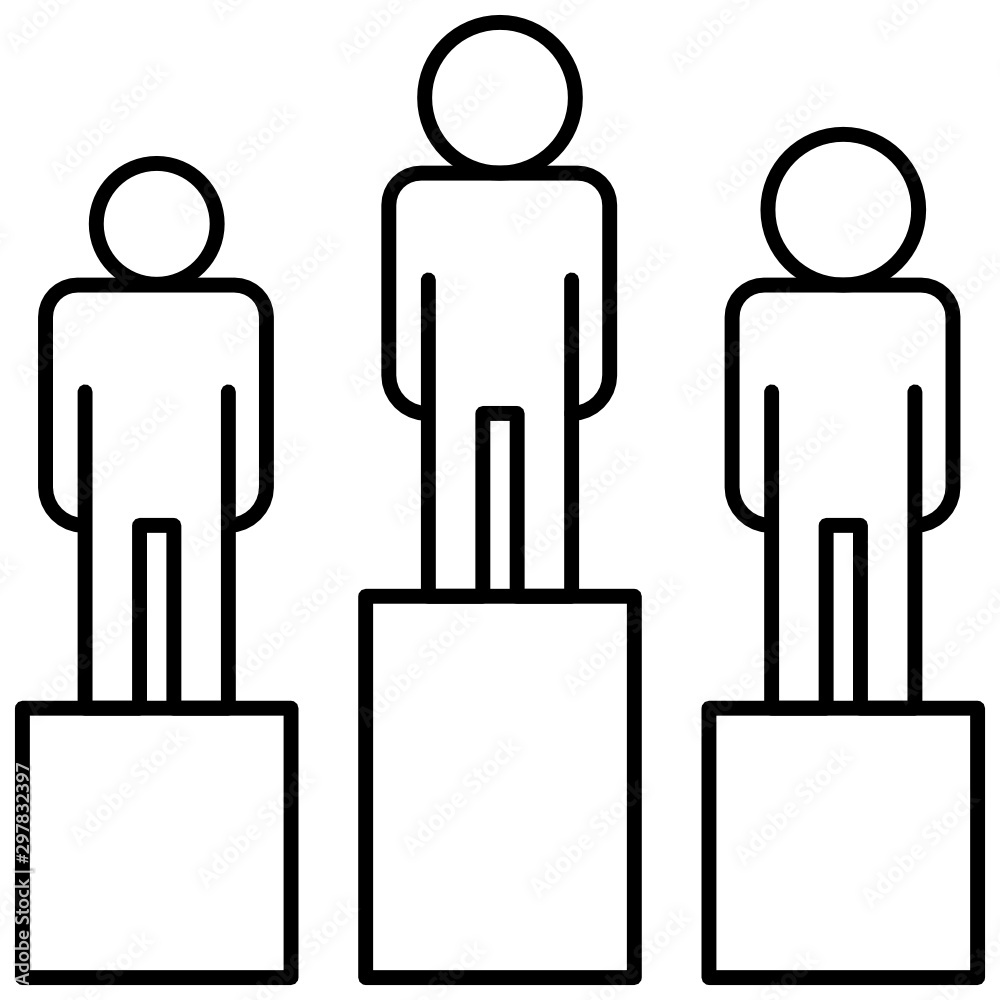 Business Competitors adversary Concept Vector Rivalary Icon design Business Competitors adversary Concept Vector Rivalary Icon design